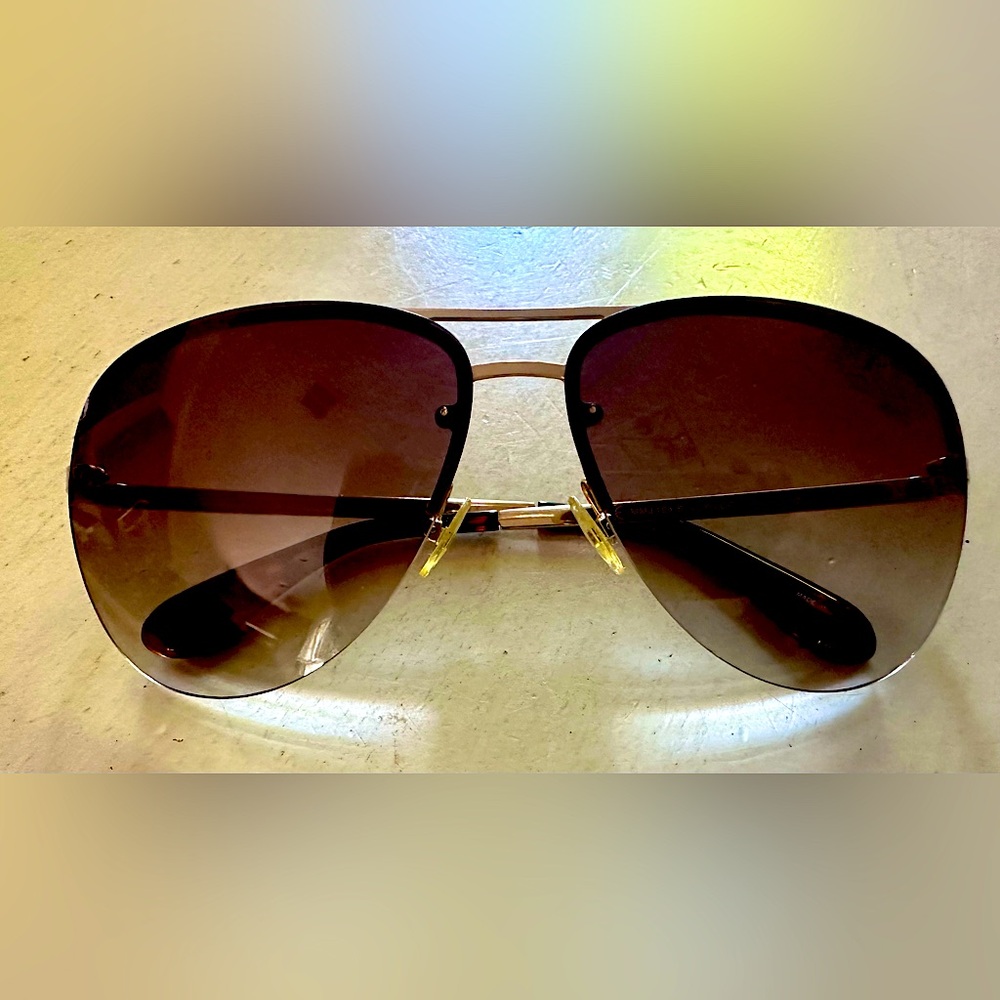 MARC by Marc Jacobs Classic Brown Aviators